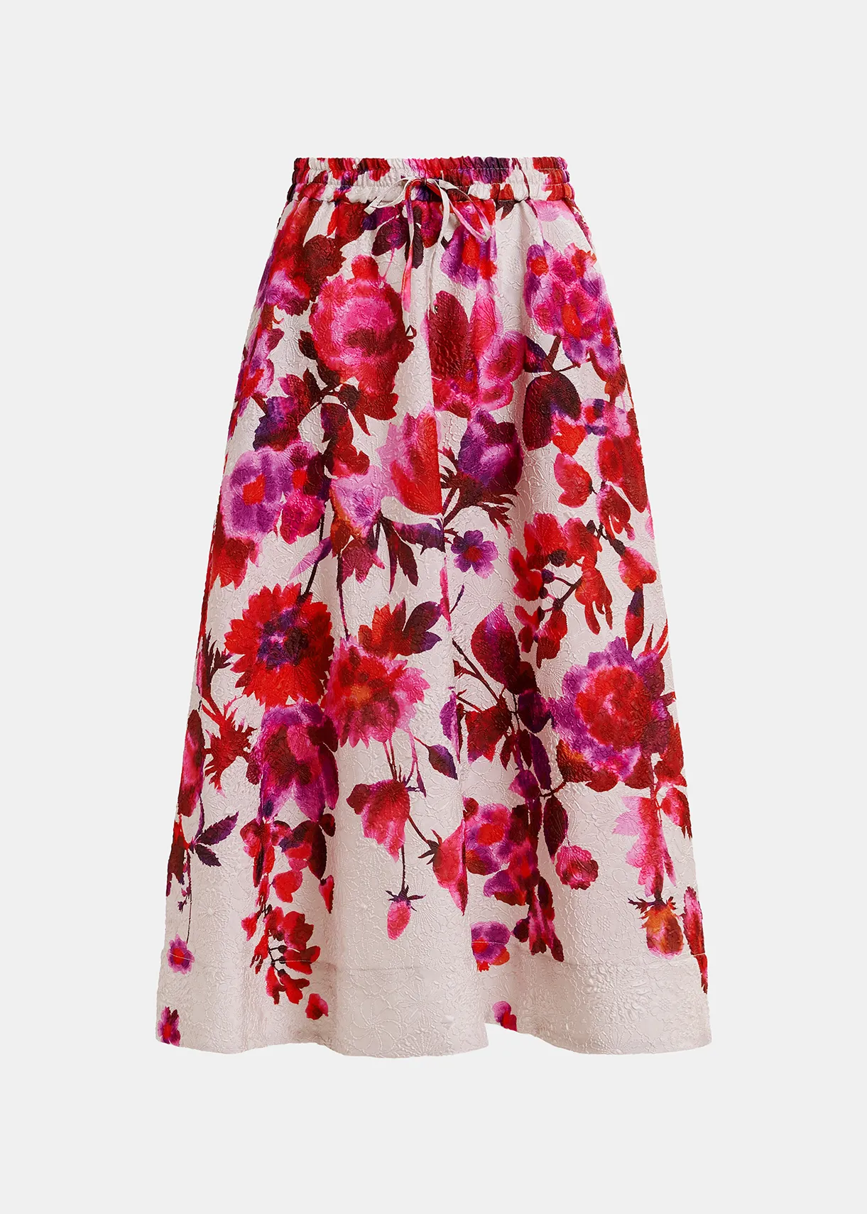 Floral Midi Skirt